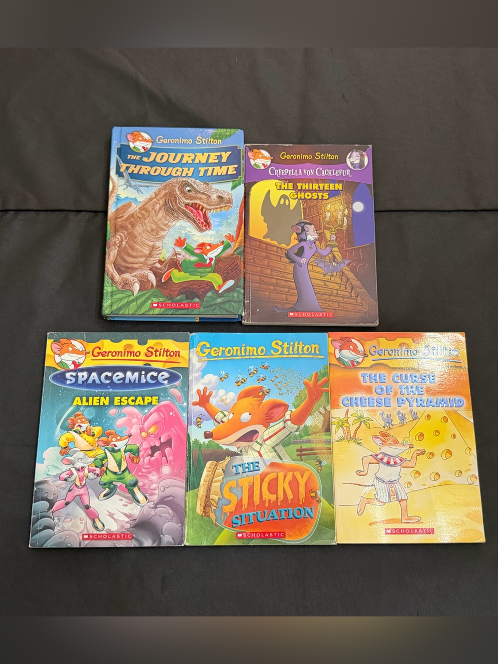Geronimo Stilton Book Bundle Lot of 5